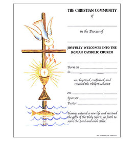 St. Andrew's Certificates - Christian Initiation (OCIA) (100)