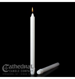 Cathedral Candle Stearine Altar Candles 1-1/16" x 17-1/2" SFE (12)