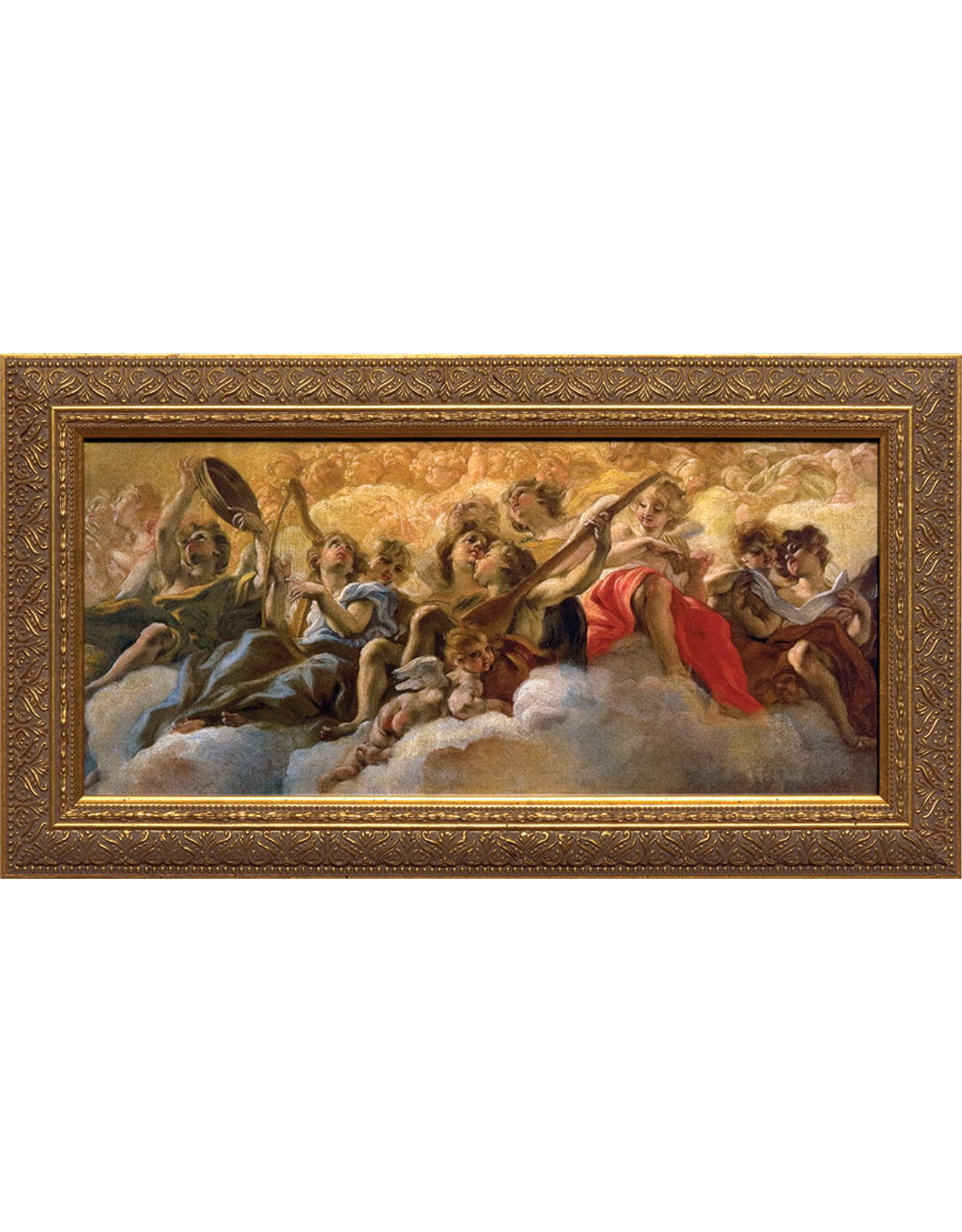 Nelson Art Concert of Angels (Gaulli) Framed Art Picture