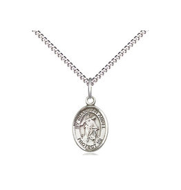 Bliss Guardian Angel Medal, Sterling Silver on 16" Chain