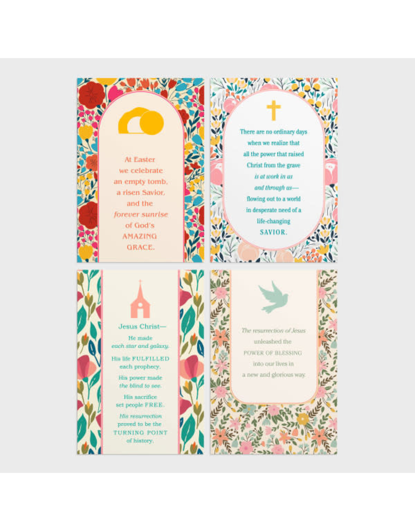 Dayspring Boxed Set of 12 Easter Cards - Sunrise of God's Grace
