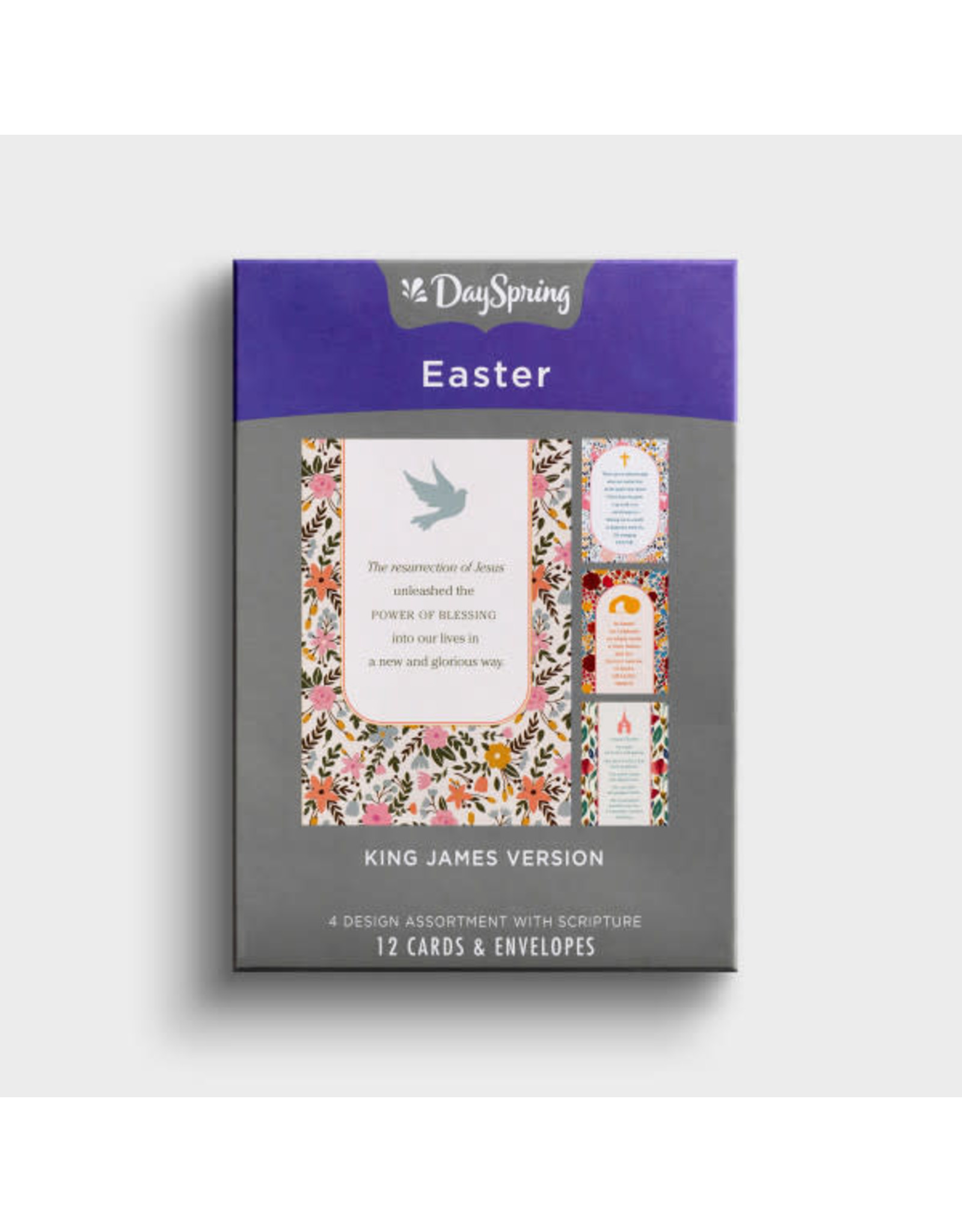 Dayspring Boxed Set of 12 Easter Cards - Sunrise of God's Grace