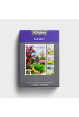 Dayspring Boxed Set of 12 Easter Cards - He is Risen