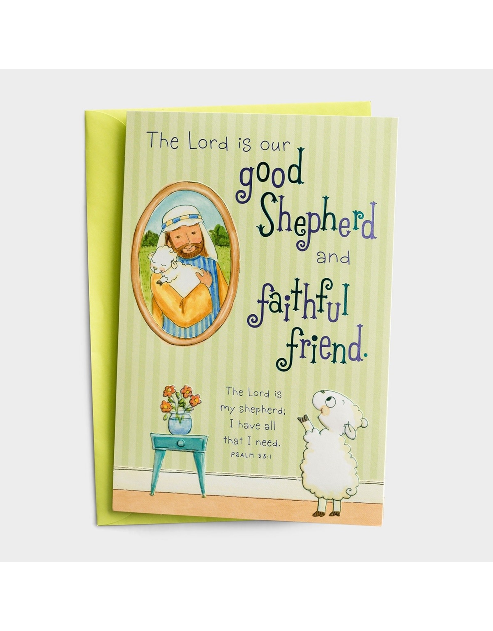 Really Wooly Easter Card - Good Shepherd