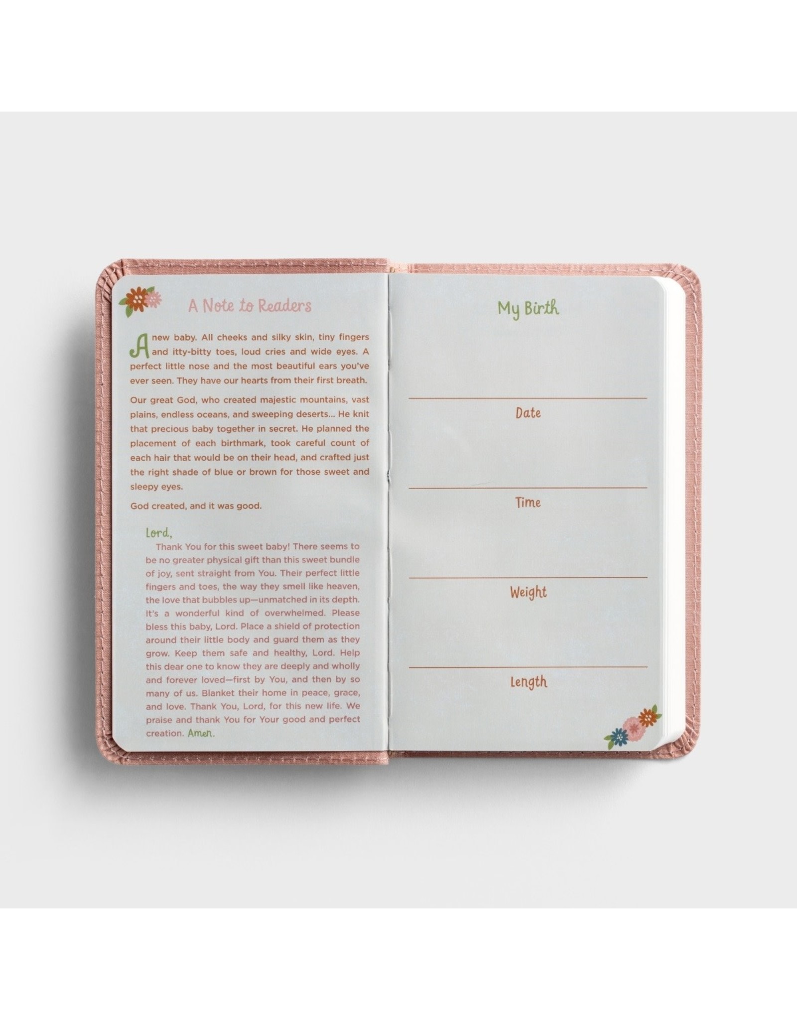 Dayspring Baby Girl's First Bible: Wonderfully Made