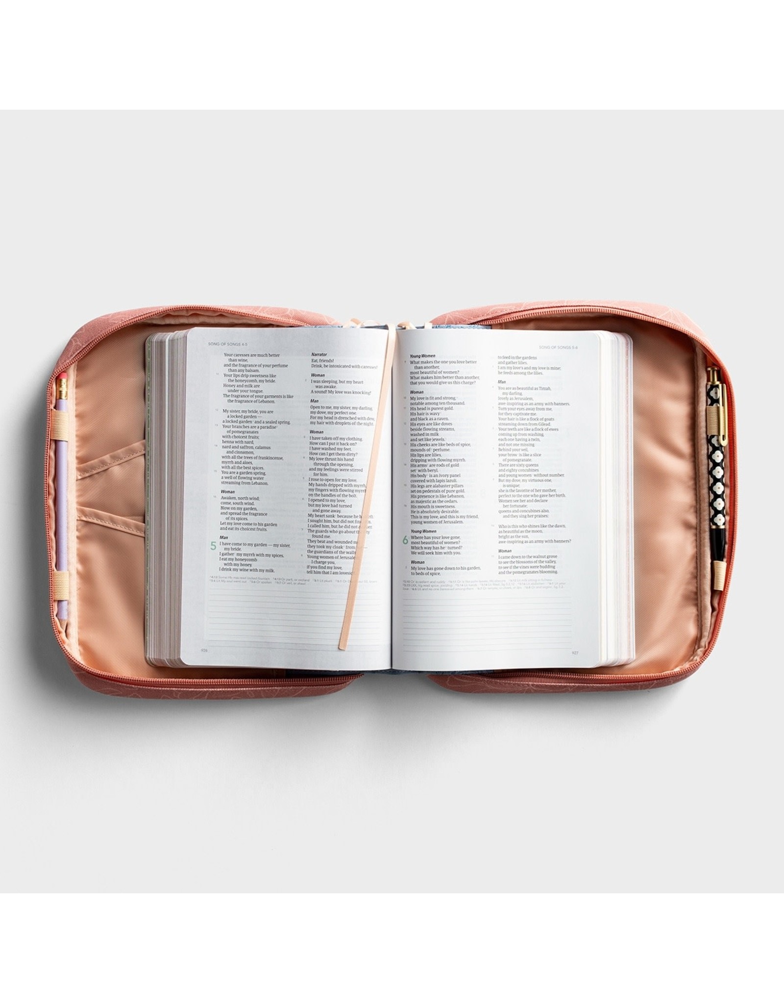 Studio 71 Bible Cover - Grace Upon Grace (Pink)