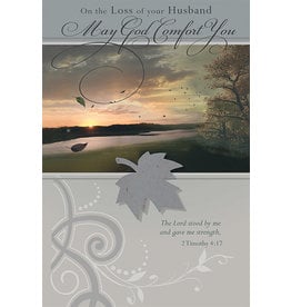 Greetings of Faith Card - Sympathy, Loss of Husband