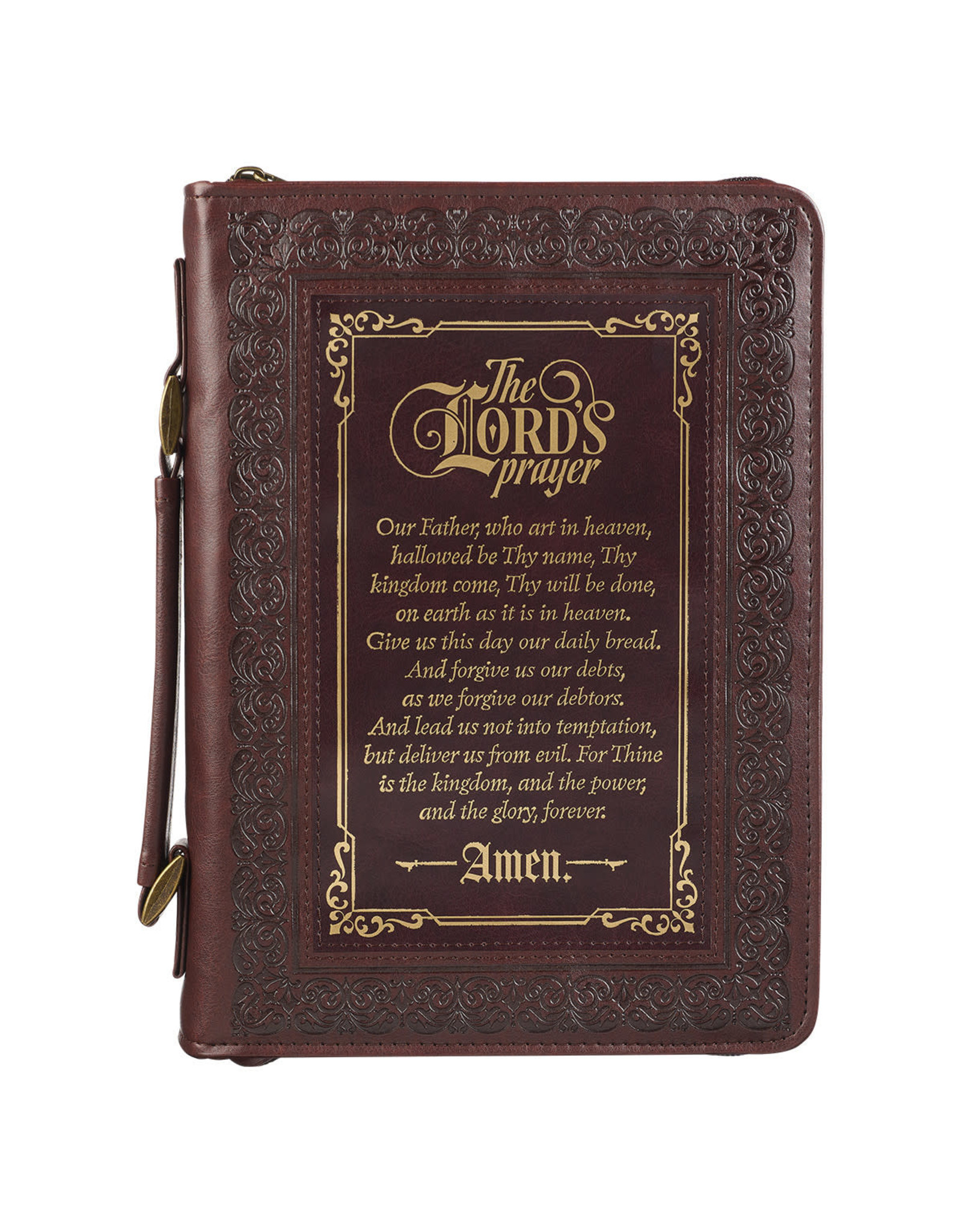 Christian Art Gifts Bible Cover - The Lord's Prayer, Medium