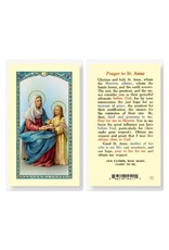 Hirten Holy Card, Laminated - St. Anne