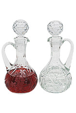 Koleys Cruets Crystal 8" H, 11 oz (Pair)