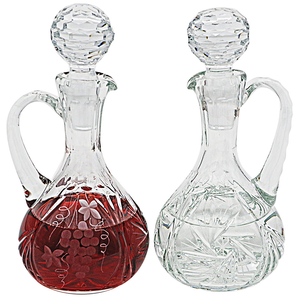 Crystal Cruets K950 (11 oz) Reilly's Church Supply & Gift Boutique