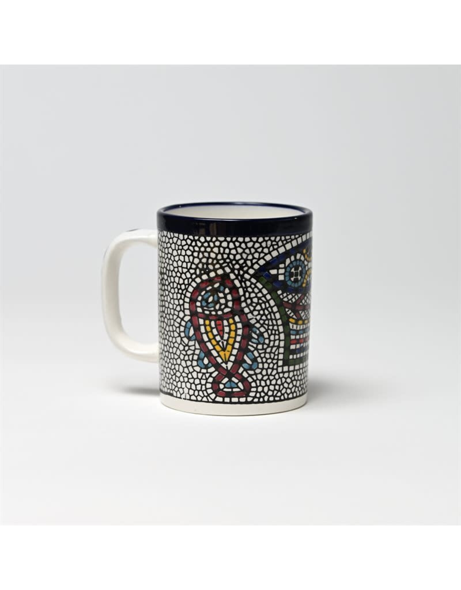 Shomali Ceramic Mug from the Holy Land - Loaves and Fishes