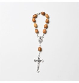 Shomali Inc. Auto Rosary - Olive Wood from the Holy Land