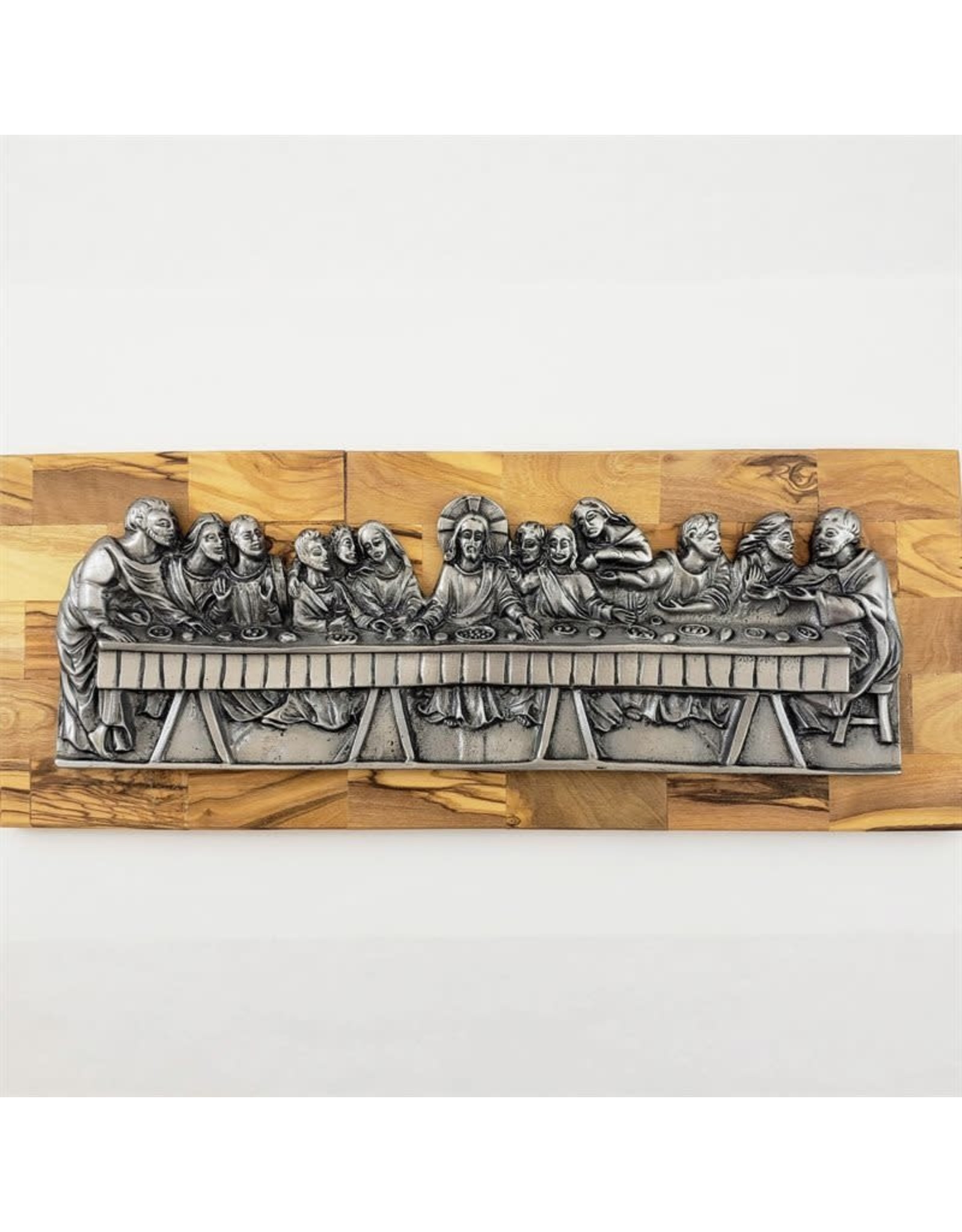 Shomali Last Supper  Plaque made of Olive Wood from the Holy Land