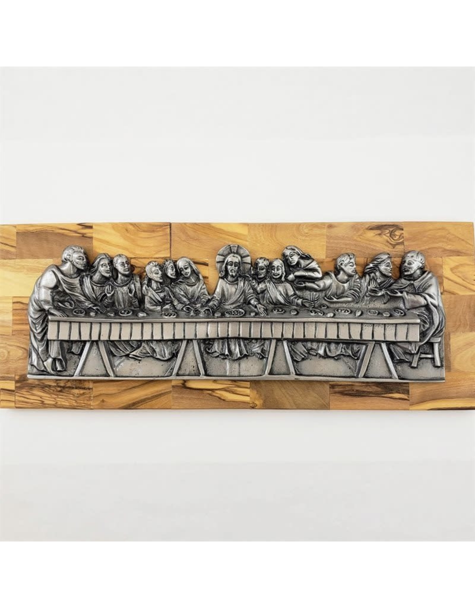 Shomali Plaque - Last Supper, Olive Wood from the Holy Land