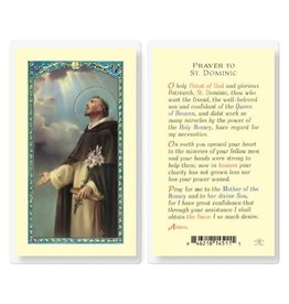 Hirten Holy Card, Laminated - St. Dominic