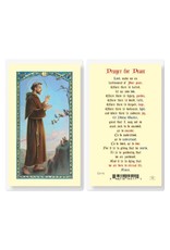Hirten Holy Card, Laminated - St. Francis Prayer for Peace