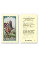 Hirten Holy Card, Laminated - St. George