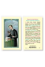 Hirten Holy Card, Laminated - St. Gerard Prayer for Safe Delivery