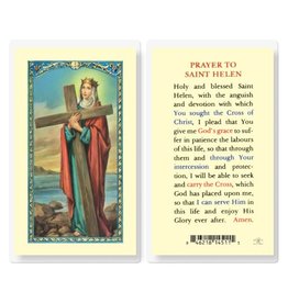 Hirten Holy Card, Laminated - St. Helen
