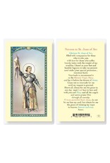 Hirten Holy Card, Laminated - St. Joan of Arc