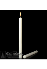 Cathedral Candle 51% Beeswax Altar Candles 1-1/16"x16-3/4" PE (12)