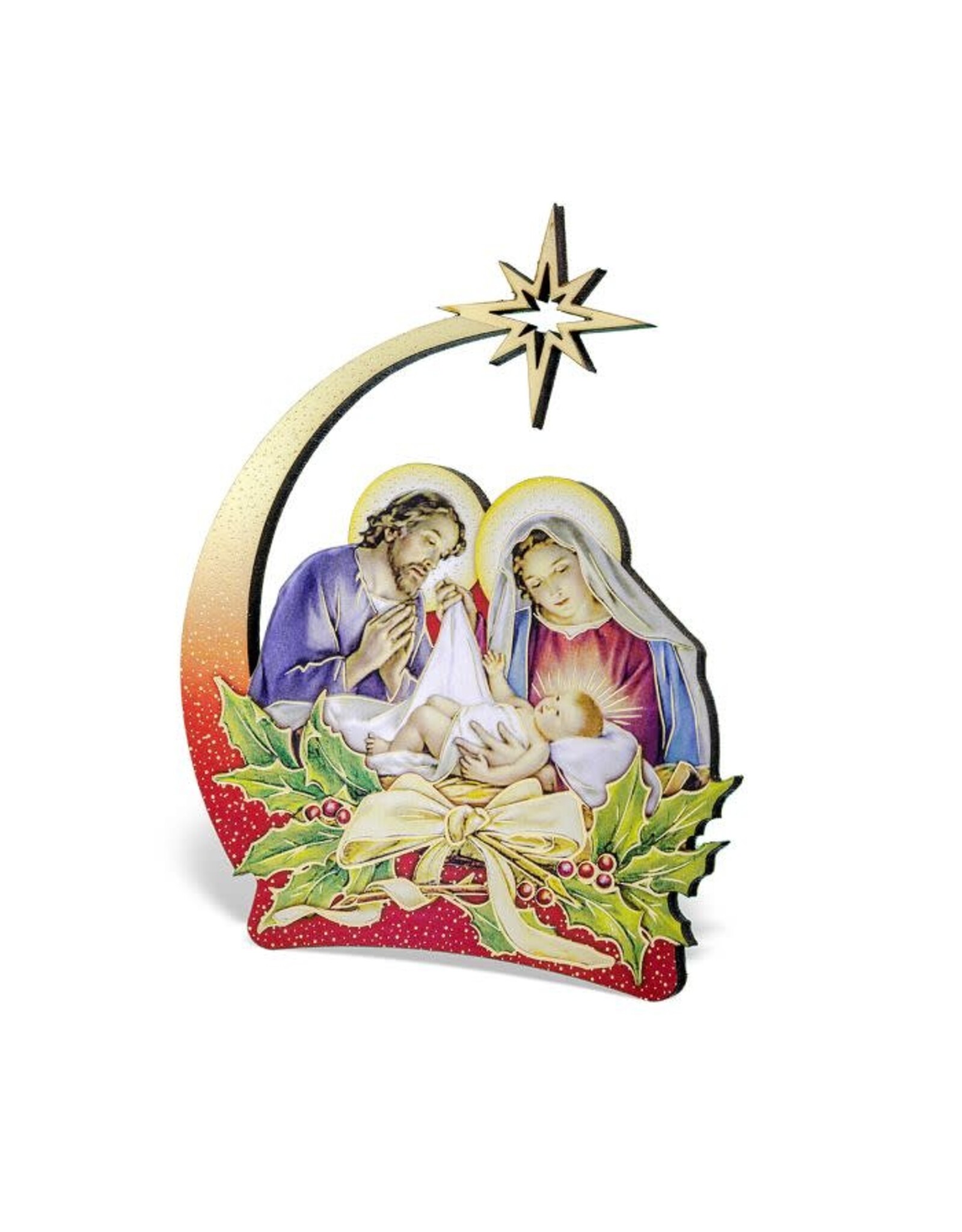 Hirten Ornament - Holy Family in a Star