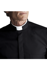 Desta Clergy Shirt Desta - Roman Collar - Poly/Cotton Short Sleeve - Size 14.5