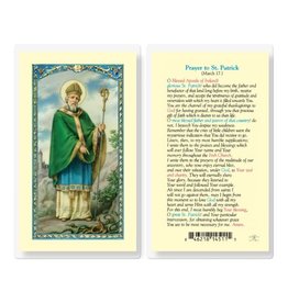 Hirten Holy Card, Laminated - St. Patrick