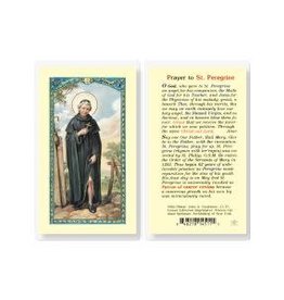 Hirten Holy Card, Laminated - St. Peregrine