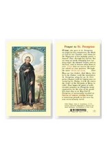 Hirten Holy Card, Laminated - St. Peregrine