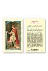 Hirten Holy Card, Laminated - St. Philomena Novena