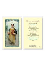 Hirten Holy Card, Laminated - St. Stephen