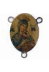 Religious Art Rosary Centerpiece, Color - Various