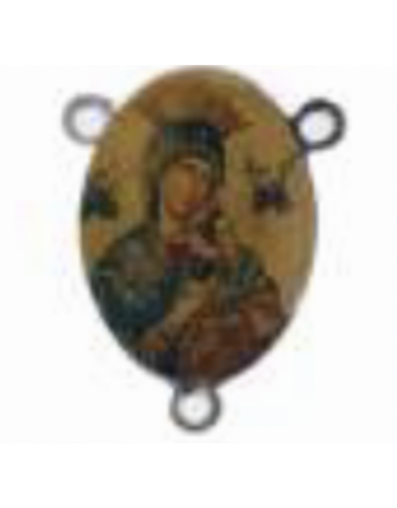 Religious Art Rosary Centerpiece, Color - Various