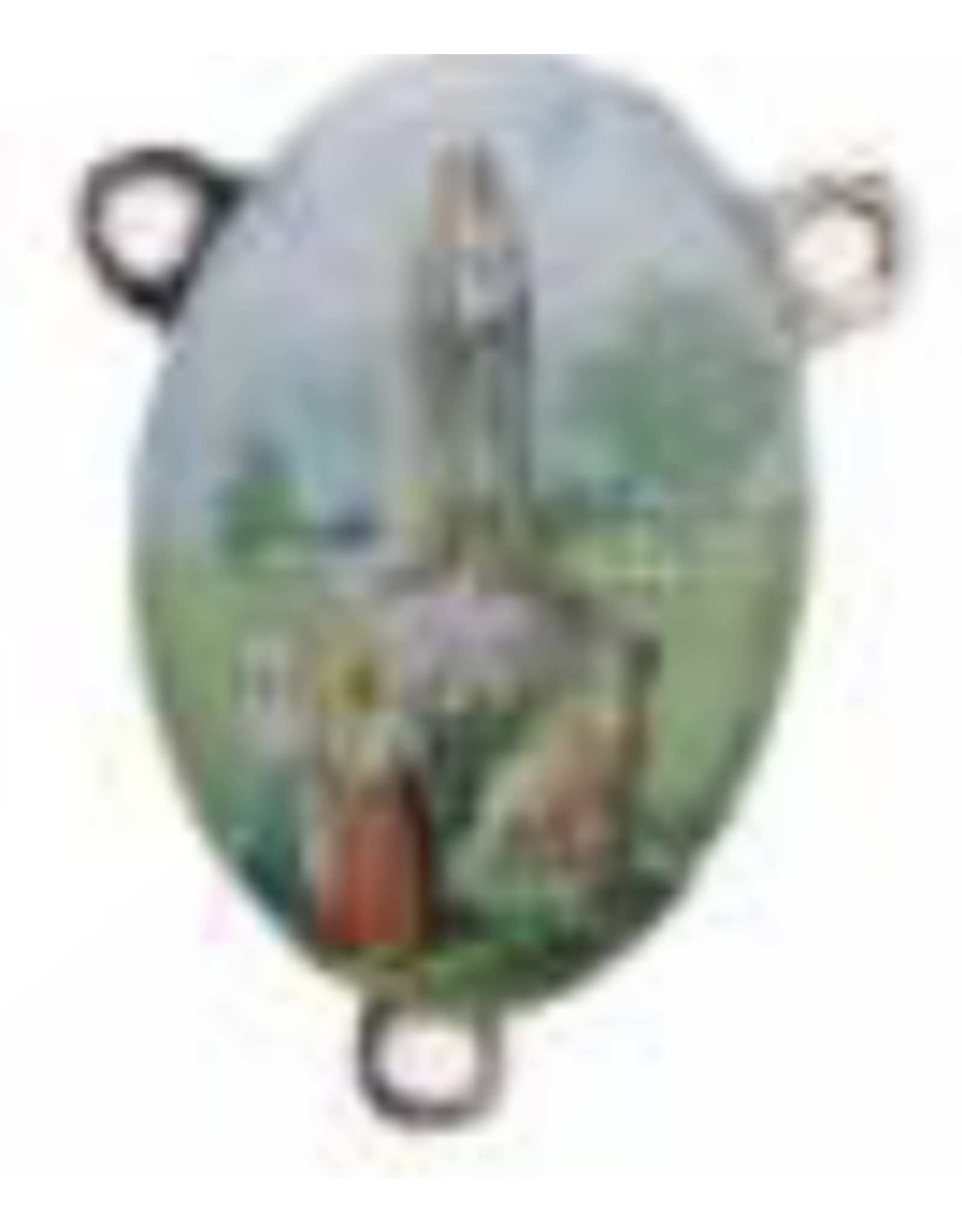 Religious Art Rosary Centerpiece, Color - Various