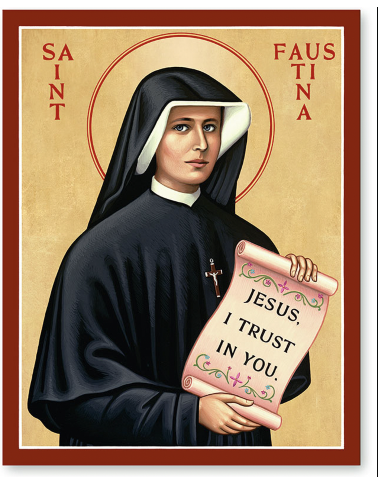 Monastery Icons Icon - St. Faustina