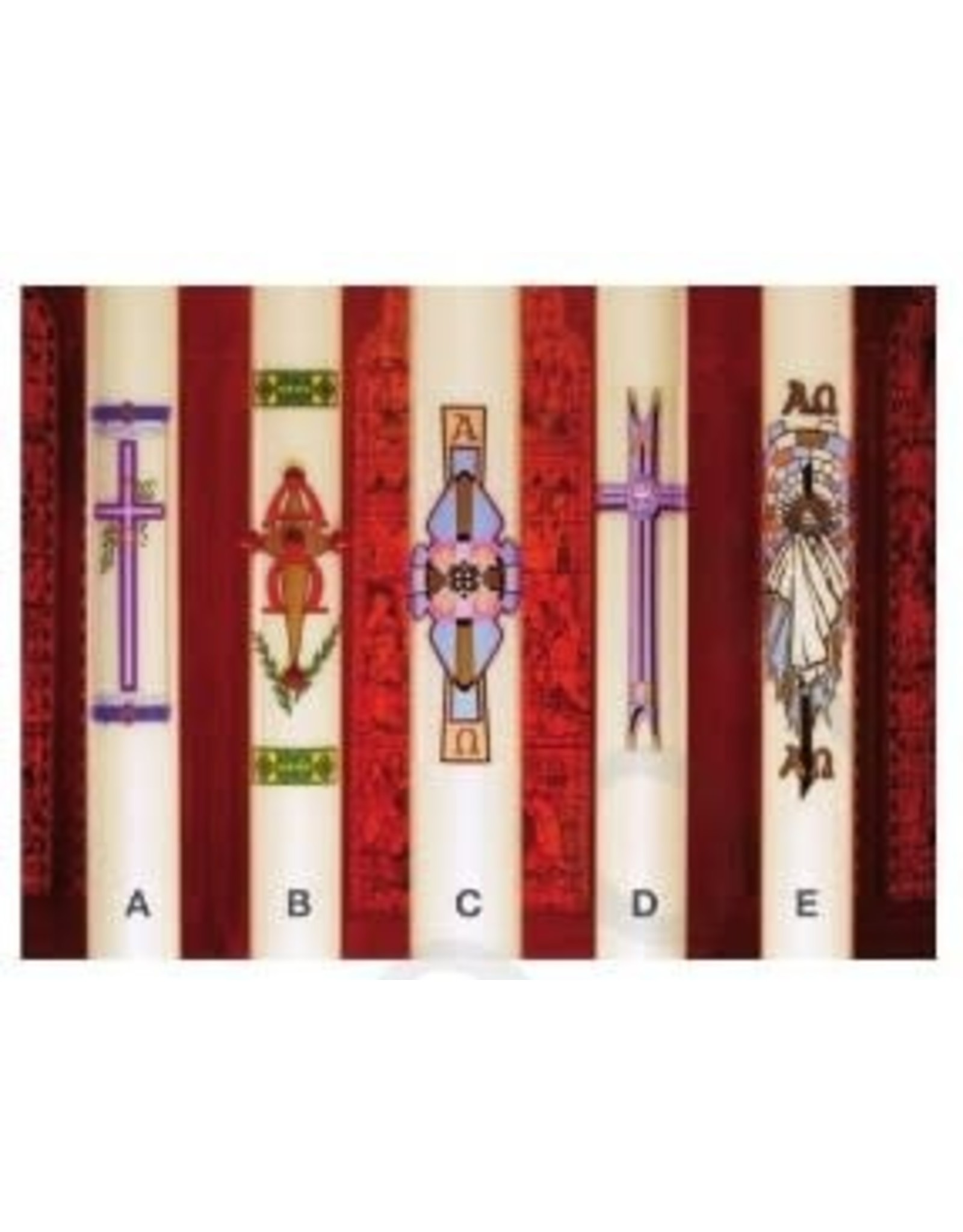 Lux Mundi Paschal Candle Shell 2"x36"