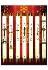 Lux Mundi Paschal Candle Shell 2"x36"