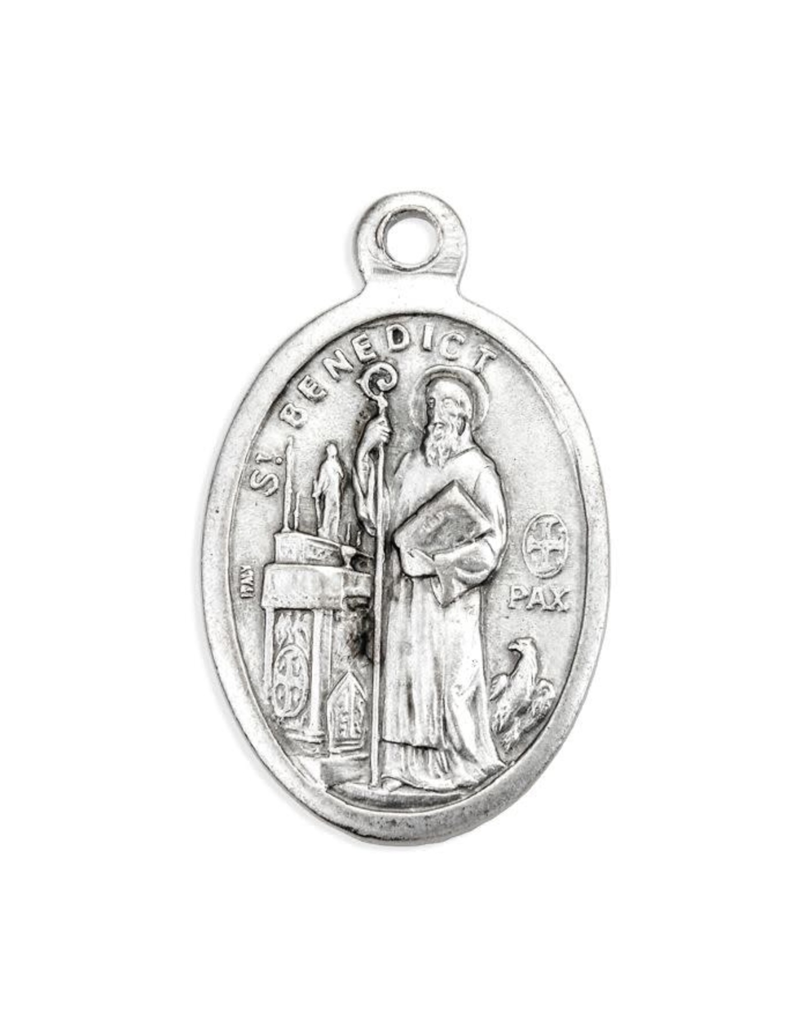 Hirten Oxidized Silver Oval Medal - Various Subjects A-H