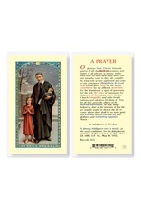 Hirten Holy Card, Laminated - St. Vincent