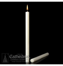 Cathedral Candle 51% Beeswax Altar Candle 7/8"x12" PE (Each)