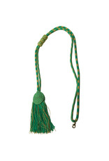 Slabbinck Cord/Tassel - Green/Gold - for Pectoral Cross