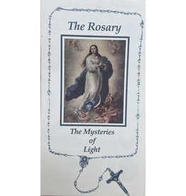 Barton Cotton Rosary Pamphlet - Luminous Mysteries Only