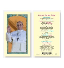 Hirten Holy Card, Laminated - Pope Francis