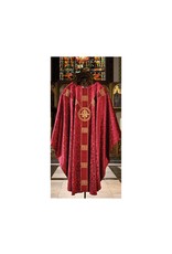 Arte Grosse Chasuble "Alpha Omega" Tudor Rose Damask