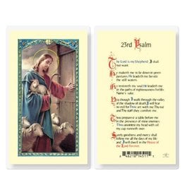 Hirten Holy Card, Laminated - Twenty-Third Psalm Good Shepherd