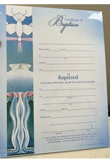 Hirten Certificates - Baptism (25) Dove/Water