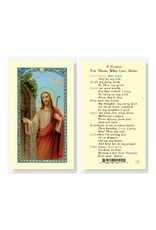 Hirten Holy Card, Laminated - Prayer for Those Who Live Alone