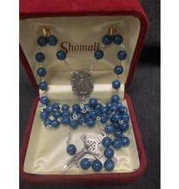 Shomali Relic from the Holy Land Blue Rosary